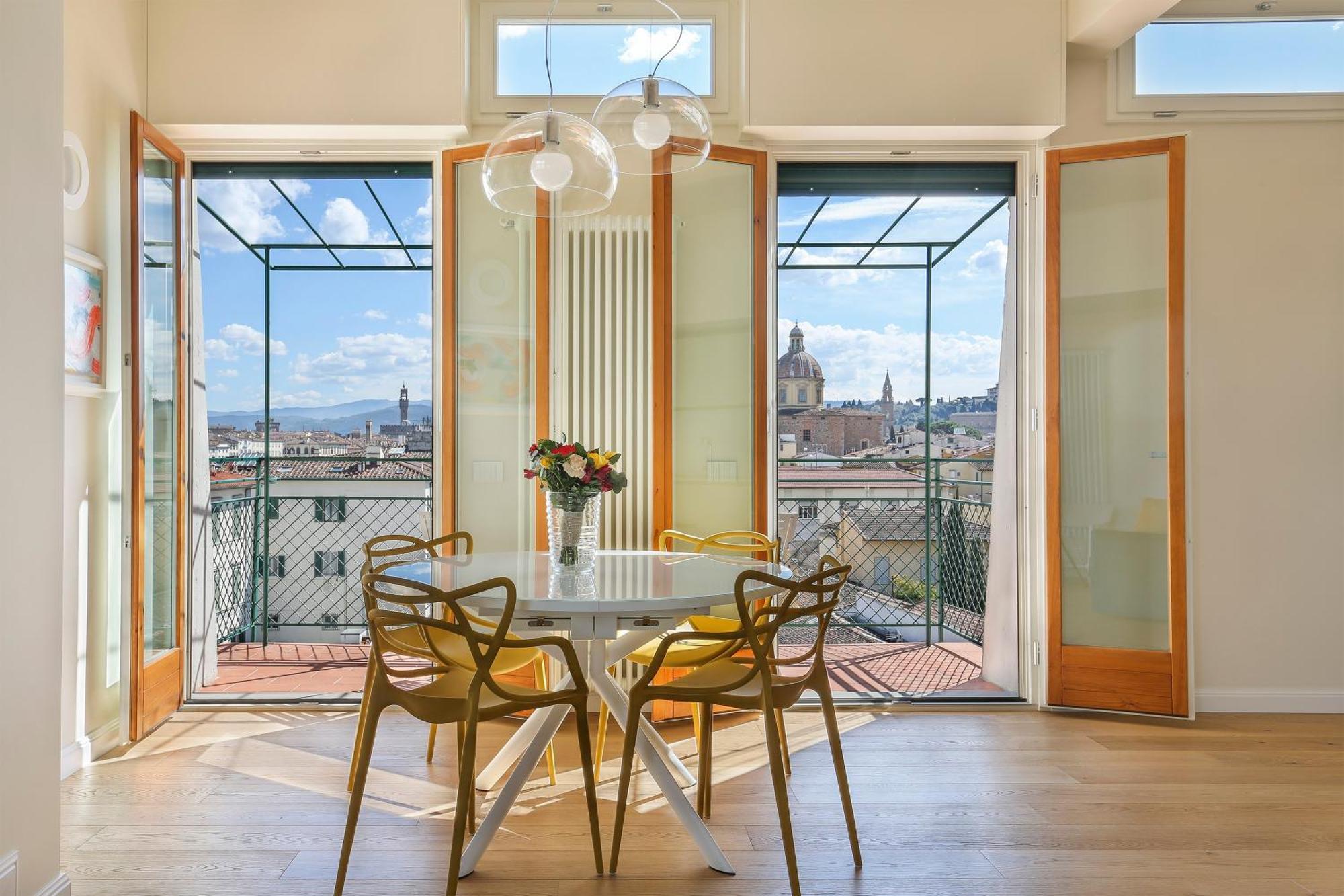 Penthouse With Big Terrace In Oltrarno Florença Exterior foto